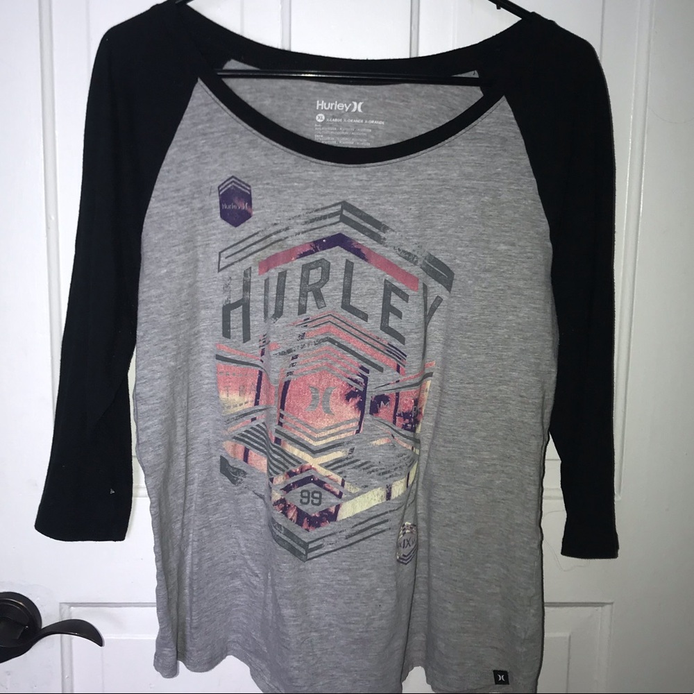 Hurley 3/4 Sleeve Shirt
